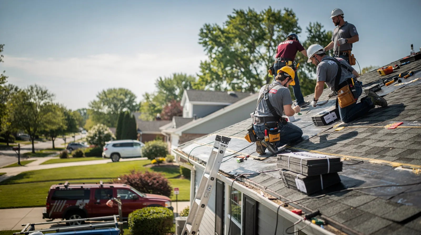 Roof Repair in Pinckneyville, IL around you